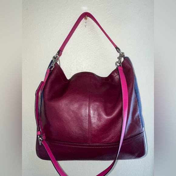 Coach Park Quilted and Suede Sides Shoulder Bag - Picture 2 of 15